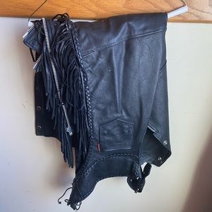 Women’s leather chaps never been worn